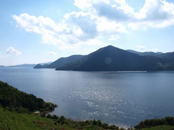  隠岐諸島の一つ中ノ島（＝海士町）の風景