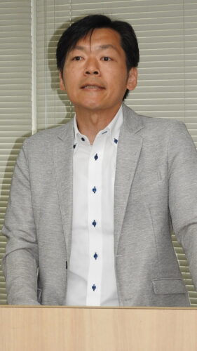  松田滋賀県支部協委員長（日販協近畿提供）