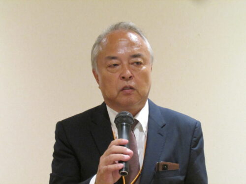  「挑戦と変化」を強調する林田理事長