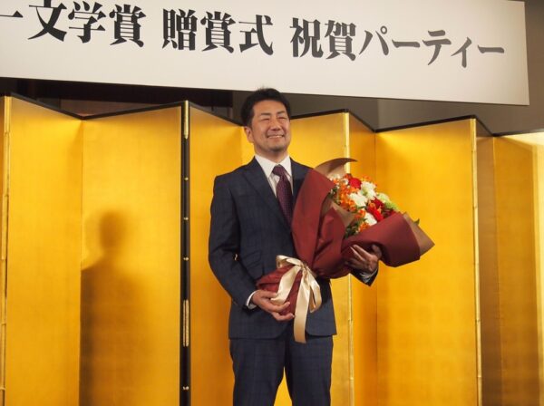  『愚道一休』で受賞した木下さん