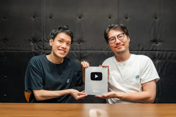  堀元氏（左）と飯田氏