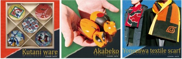  アニメと日本工芸を組み合わせた商品